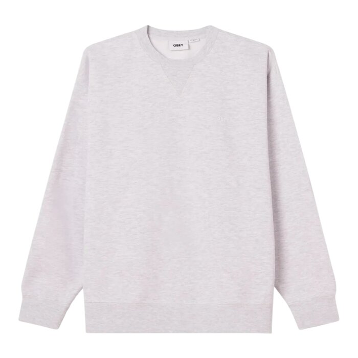 Obey Established Works Bold Crew II - Ash Grey