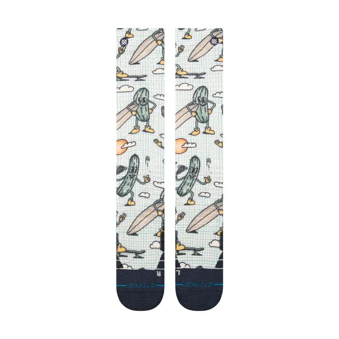 Stance Feeling Pickled Mid Poly Snow - Multi