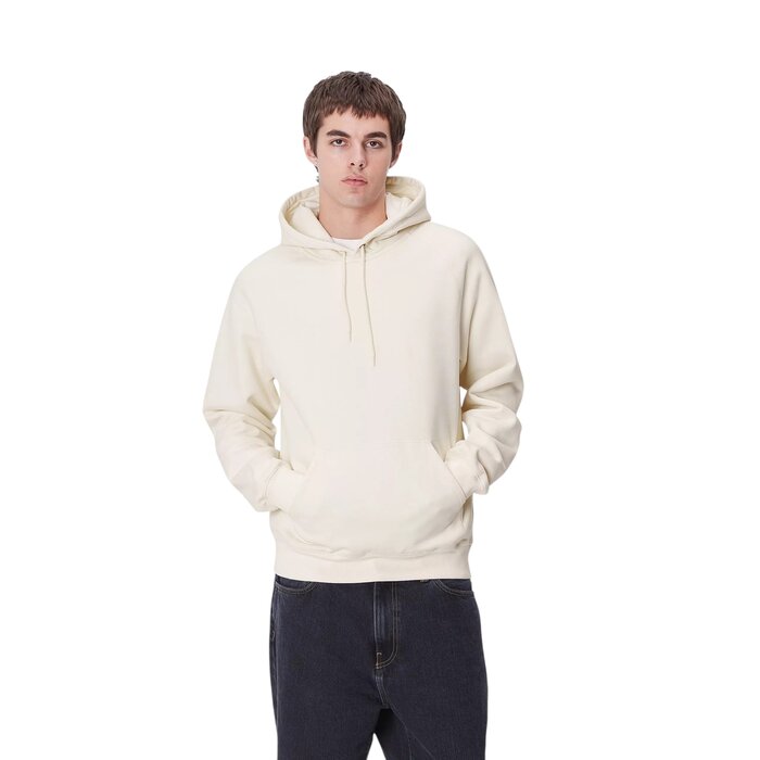 Carhartt WIP Hooded Chase Sweat - Wax/Gold