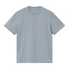 W' S/S Chase T-Shirt - Frosted Blue/Gold
