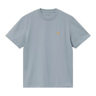 Carhartt WIP W' S/S Chase T-Shirt - Frosted Blue/Gold