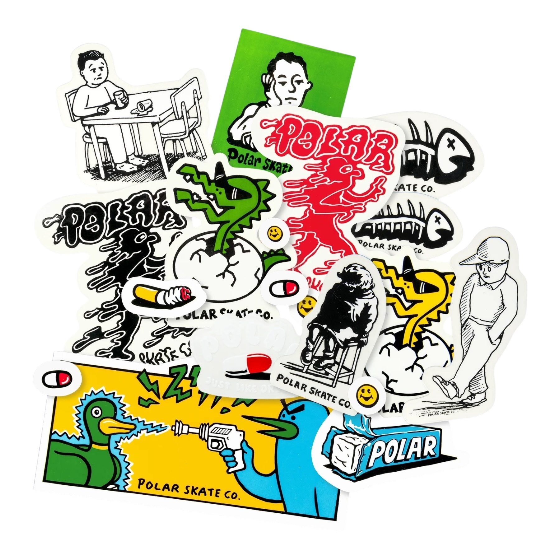 Polar Polar Jacob's Corner Stickers Pack