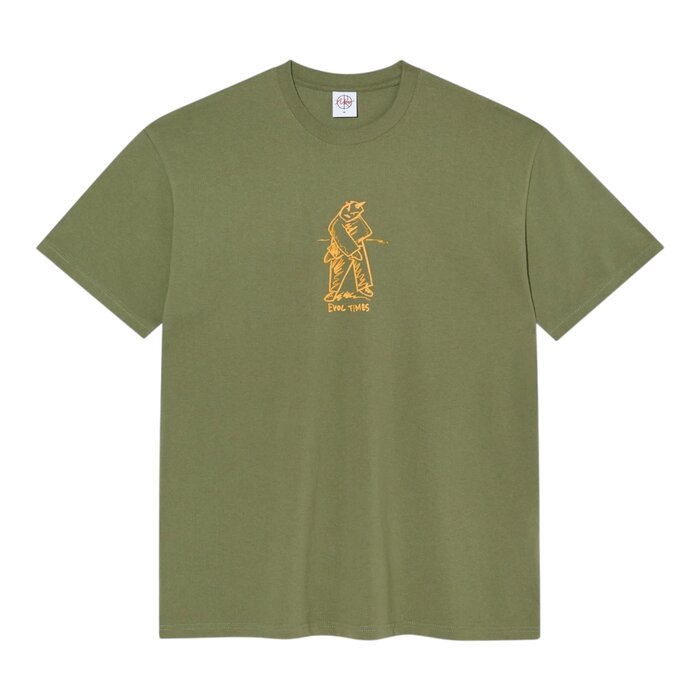 Polar Evol Times Tee - Army Green
