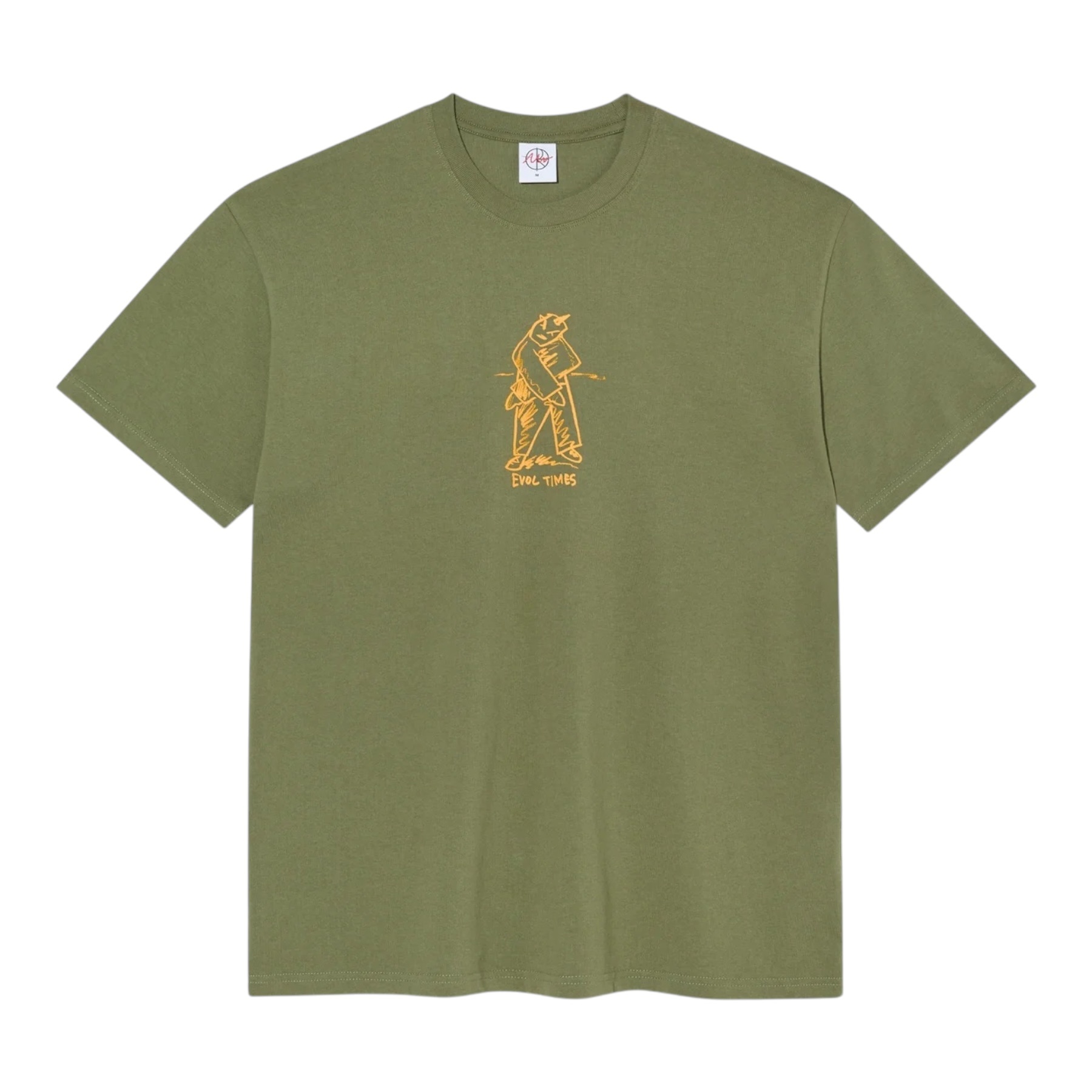 Polar Evol Times Tee - Army Green