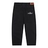Lock Baggy Denim Jeans - Flat Black