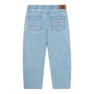Butter Lock Baggy Denim Jeans - Light Indigo