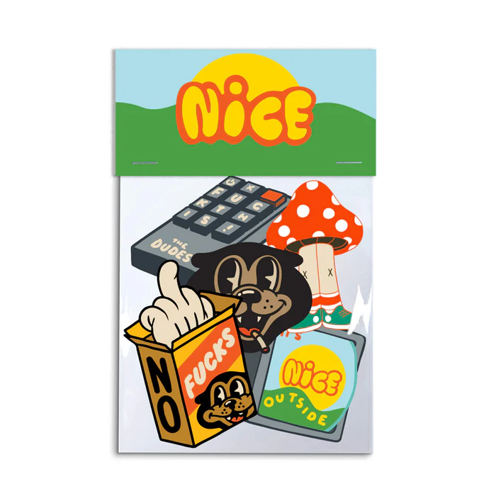 The Dudes The Dudes Nice Sticker Set