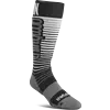 M' Signature Helgason Merino Sock - Black/Silver
