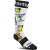 M' Double Sock - White/Black
