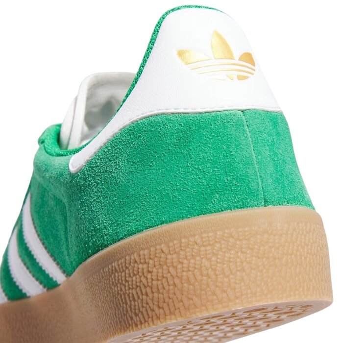Adidas Skateboarding Gazelle ADV - Green/Cloud White/Gold Metallic