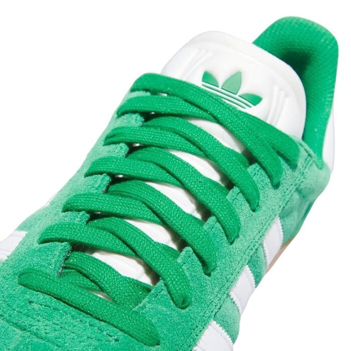 Adidas Skateboarding Gazelle ADV - Green/Cloud White/Gold Metallic