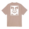Bold Icon Heavyweight Tee - Warm Taupe