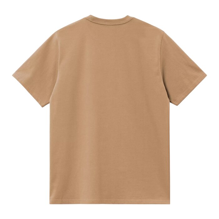 Carhartt WIP S/S Chase T-Shirt - Dusty H Brown/Gold