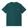 S/S American Script T-Shirt - Malachite