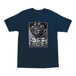 Santa Cruz Santa Cruz x Godzilla T-Shirt - Navy