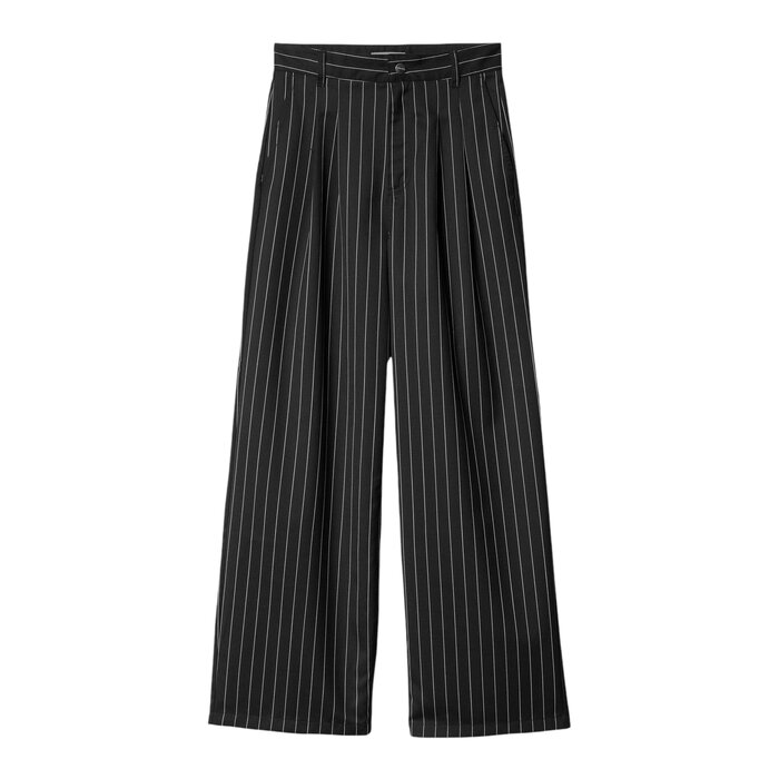 Carhartt WIP W' Seaton Pant - Stripe, Black/Wax