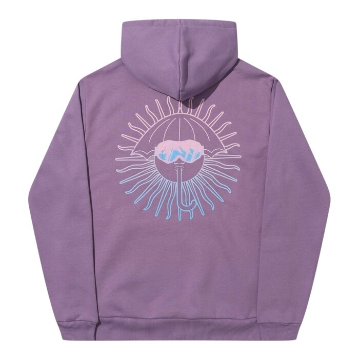 Hélas Mask Hoodie - Purple