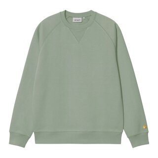 Carhartt WIP Chase Sweat - Frosted Green/Gold
