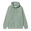 Hooded Chase Sweat - Frosted Green/Gold