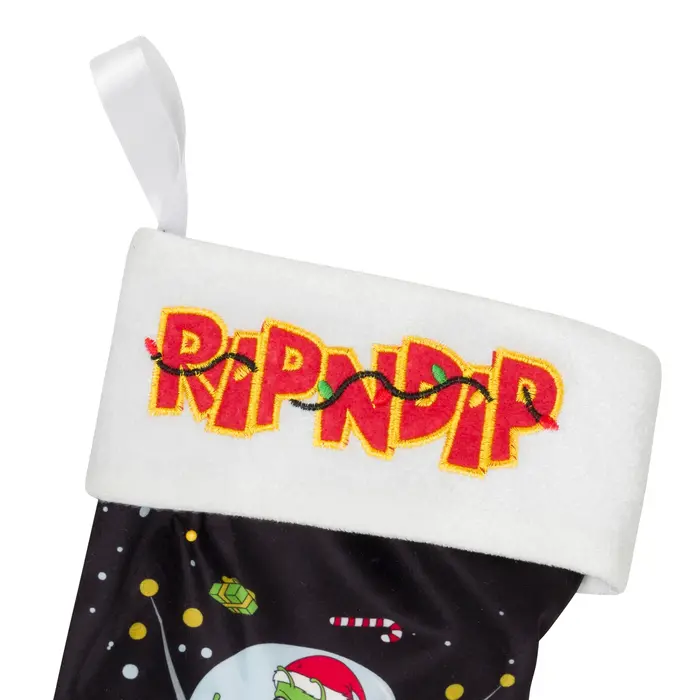 RipNDip Space Santa Christmas Stocking - Multi