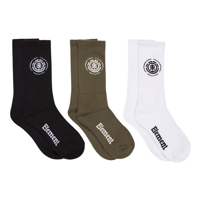 Element Icon Socks 3PK - Multiocolor