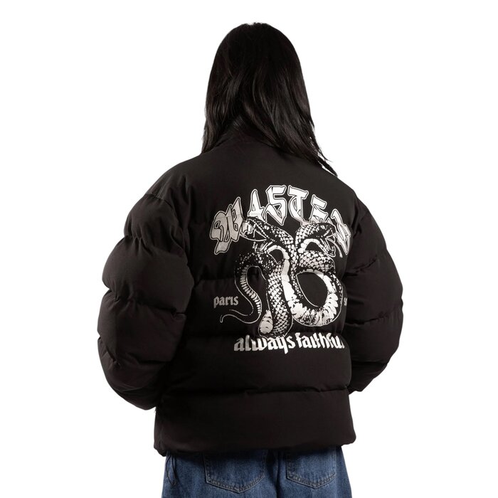 Wasted Paris Lethal Nylon Puffer Jacket - Black