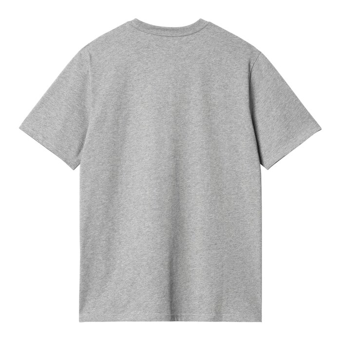 Carhartt WIP S/S Pocket T-Shirt - Grey Heather