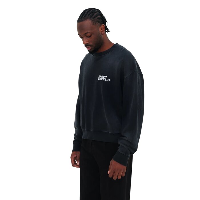 Arbor Antwerp Sunfade Crewneck - Black