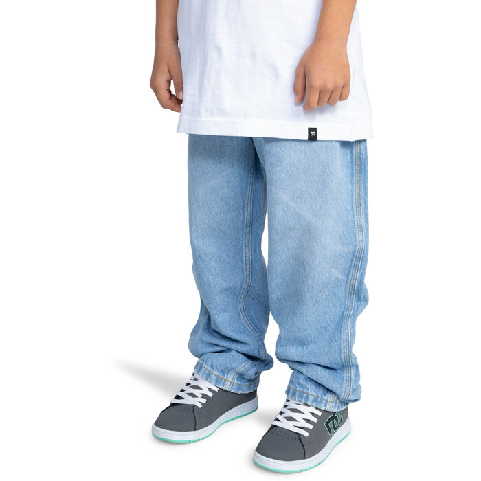 Dc Shoes Worker Baggy (Youth) - Indigo Light