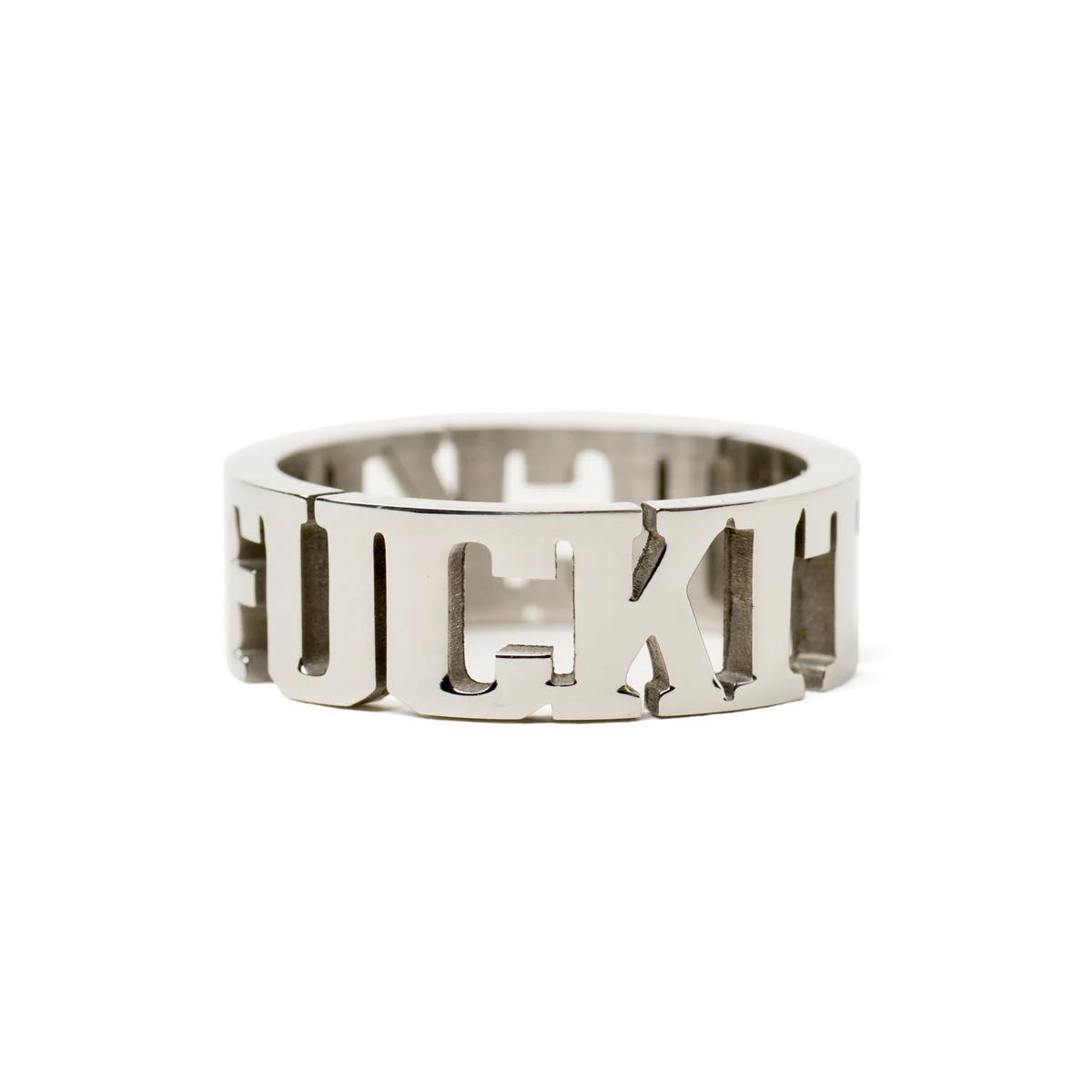 Huf Fuck It Ring - Silver