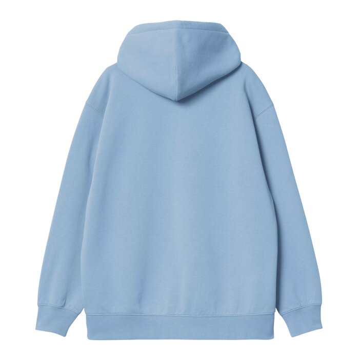 Carhartt WIP W' Hooded Carhartt Sweat - Bluebird/Fleur De Sel