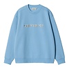 W' Carhartt Sweat - Bluebird/Fleur De Sel
