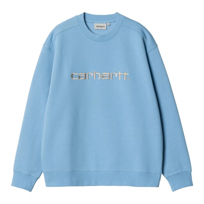 Carhartt WIP W' Carhartt Sweat - Bluebird/Fleur De Sel
