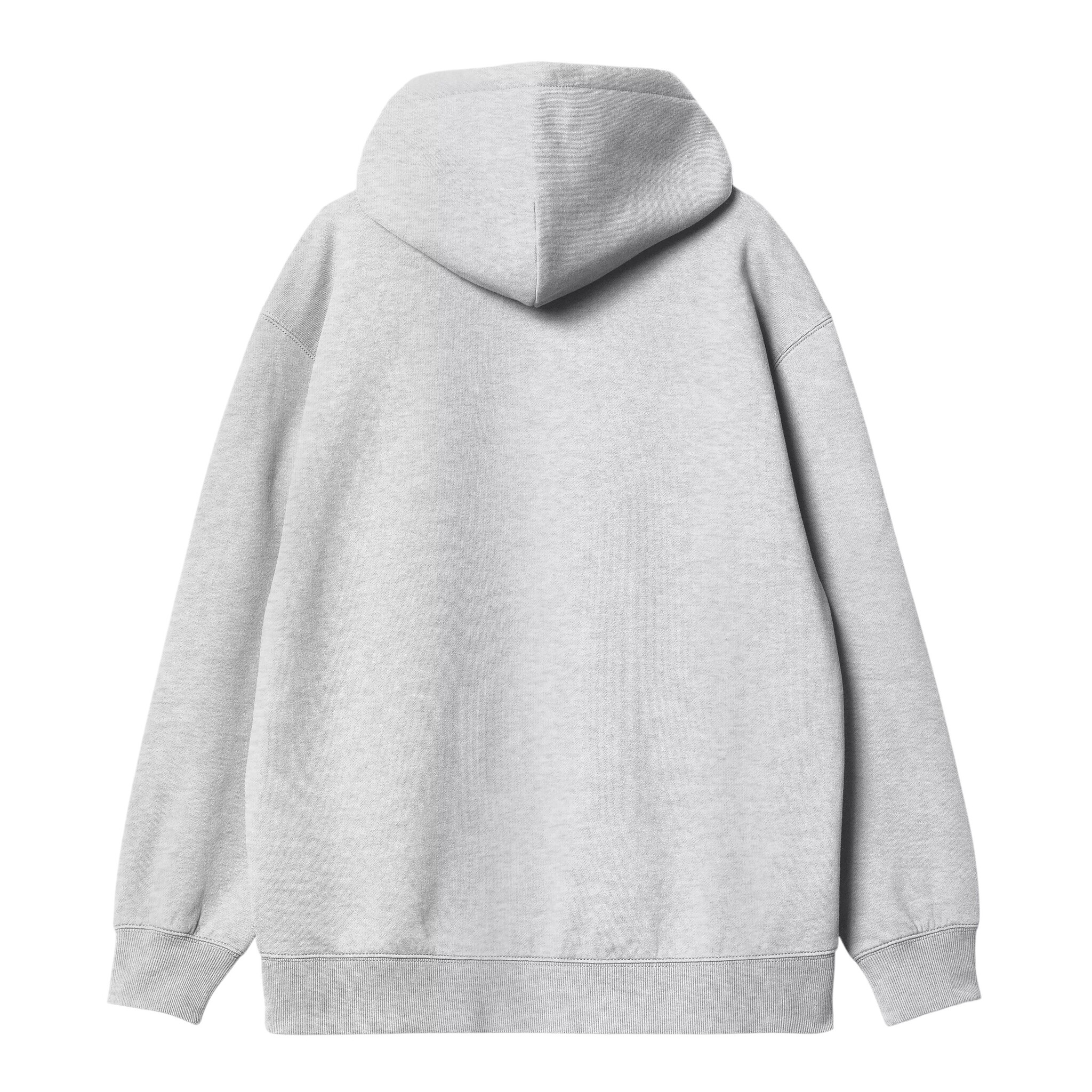 Carhartt WIP W' Hooded Carhartt Sweat - Ash Heather/Air Green
