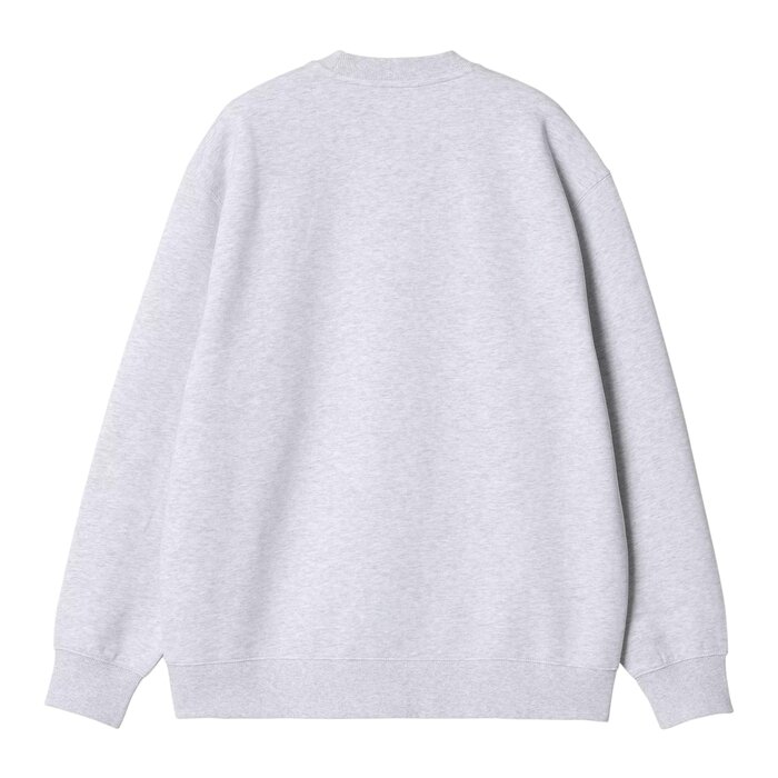 Carhartt WIP W' Carhartt Sweat - Ash Heather/Air Green
