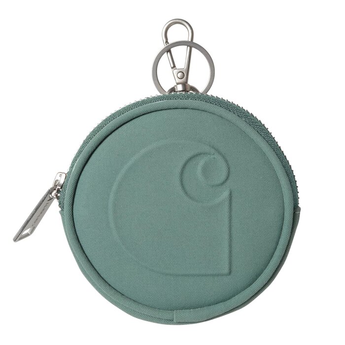 Carhartt WIP Clarton Zip Wallet - Silver Pine