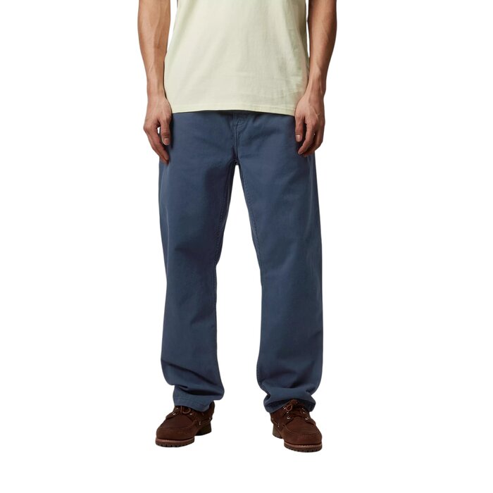 Carhartt WIP Flint Pant - Dusky Blue (Garment Dyed)