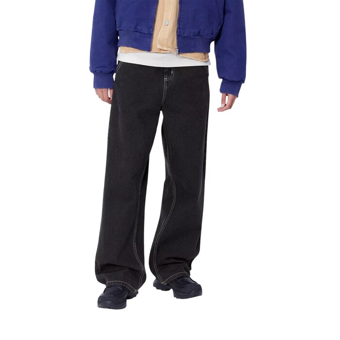 Carhartt WIP W' Simple Pant - Black Stone Washed