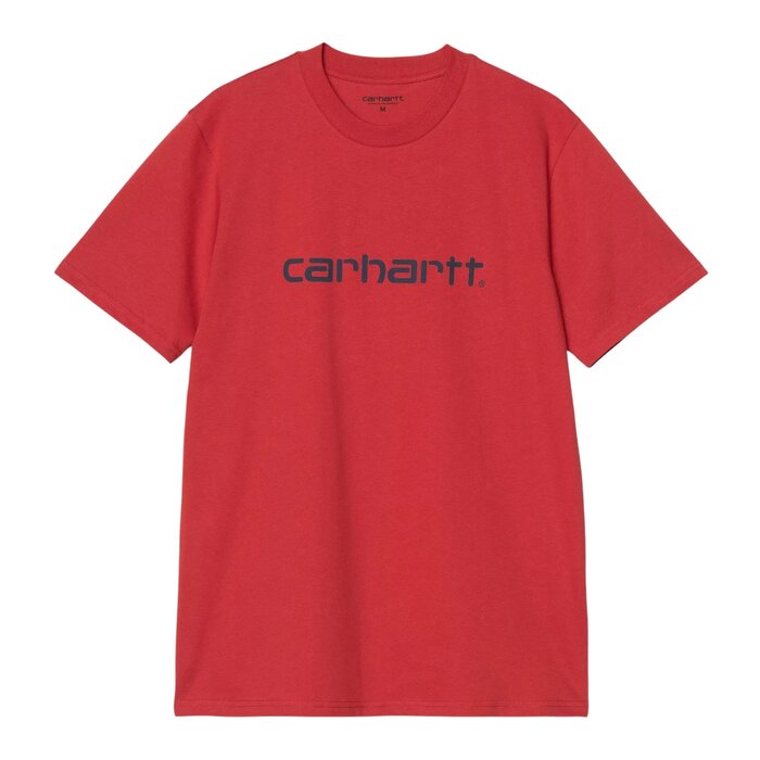 Carhartt WIP S/S Script T-Shirt - Cherry/Space