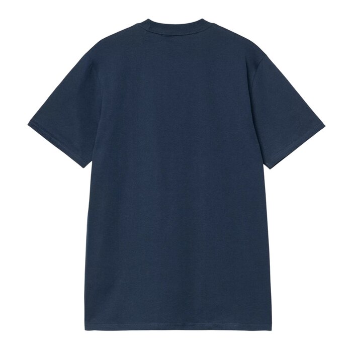 Carhartt WIP S/S Script T-Shirt - Ink/Air Yellow