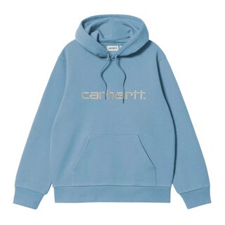Carhartt WIP Hooded Carhartt Sweat - Bluebird/Fleur De Sel