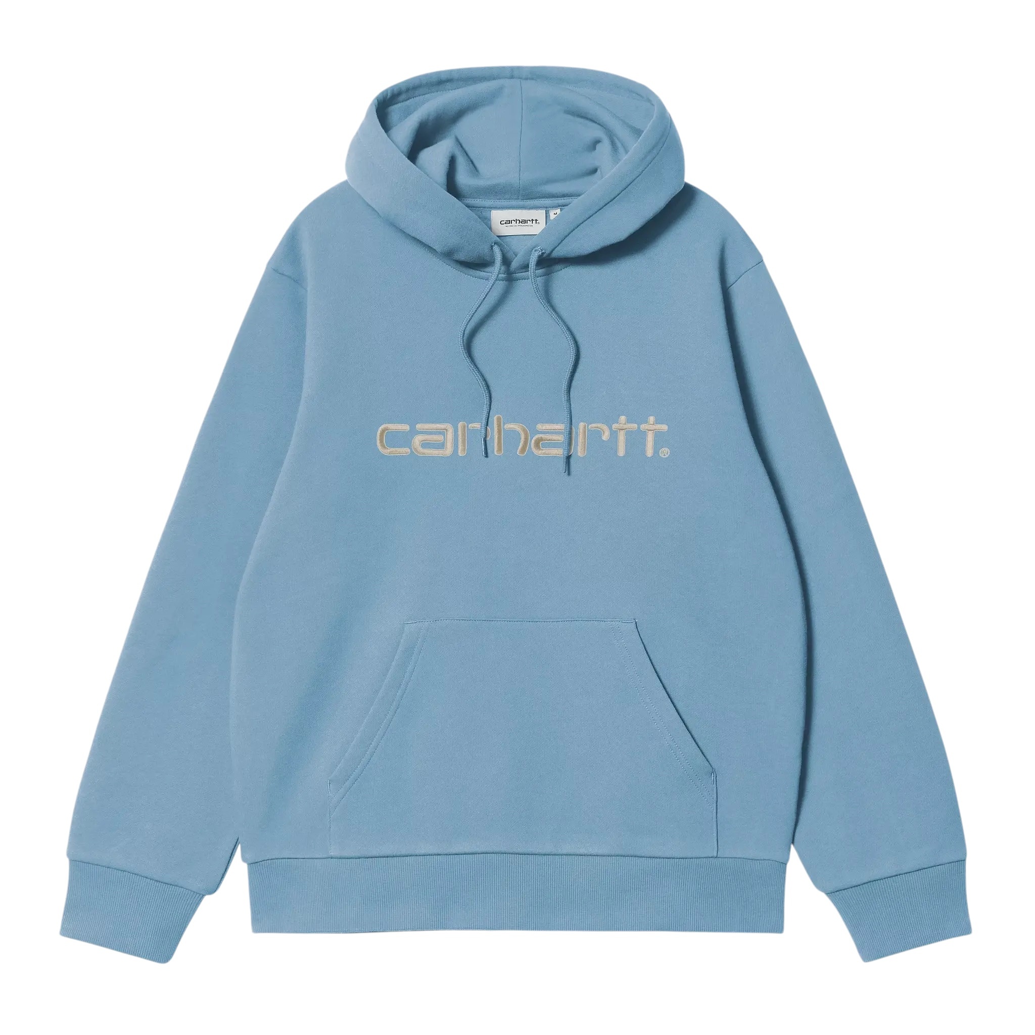 Carhartt WIP Hooded Carhartt Sweat - Bluebird/Fleur De Sel