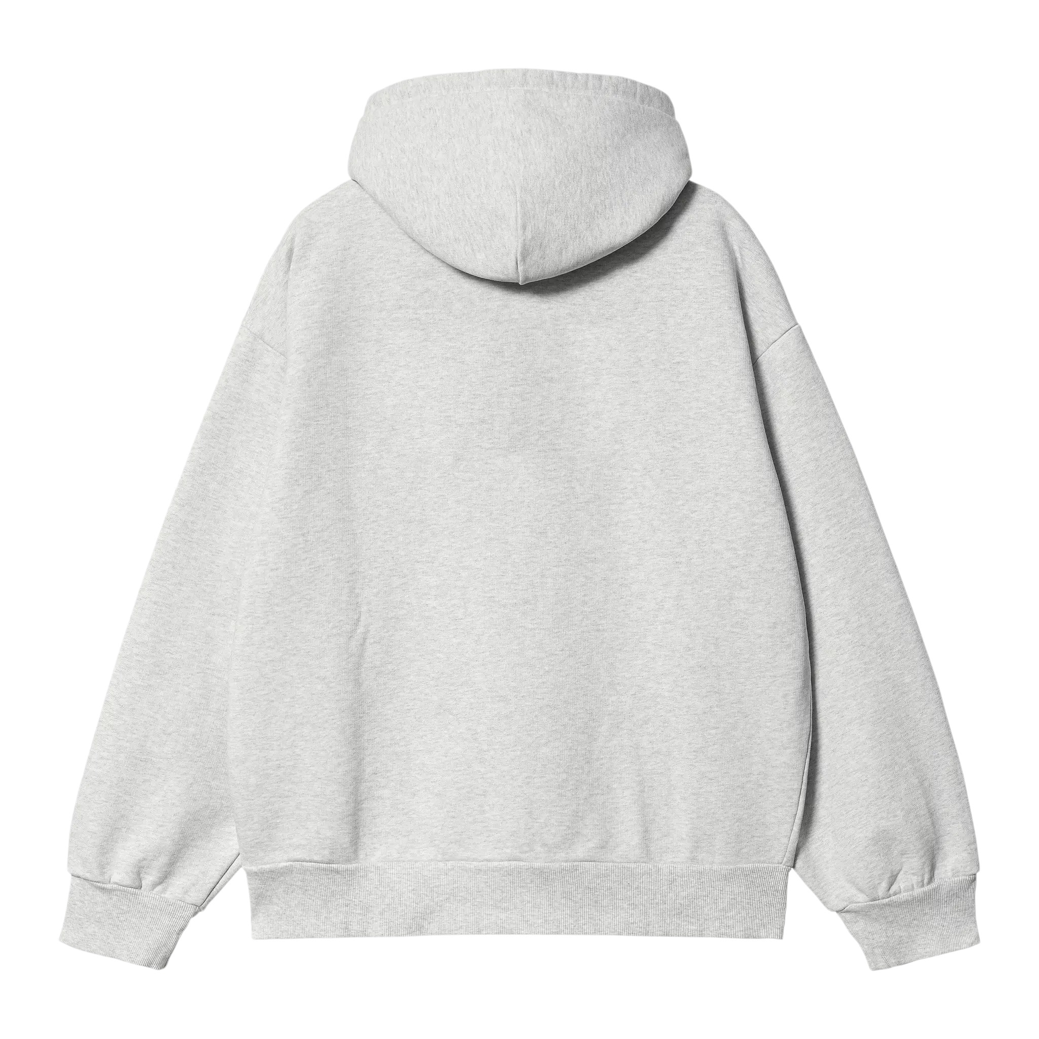 Carhartt WIP Hooded Carhartt Sweat - Ash Heather/Air Green