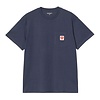 S/S Pocket Heart T-Shirt - Blue