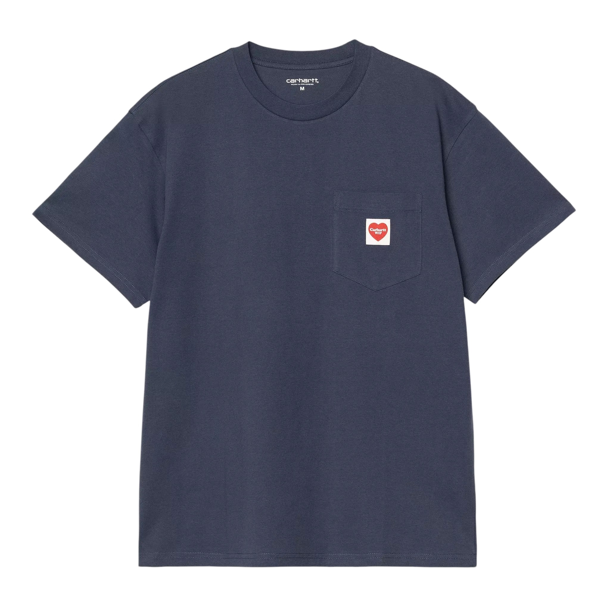 Carhartt WIP S/S Pocket Heart T-Shirt - Blue