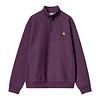 Half Zip American Script - Huckleberry