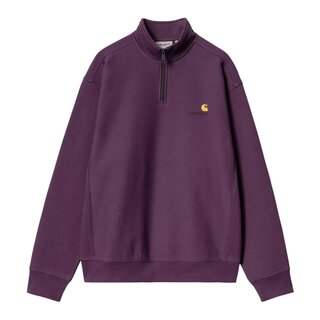Carhartt WIP Half Zip American Script - Huckleberry
