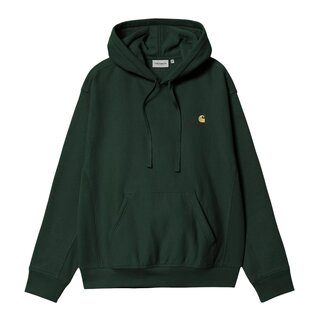 Carhartt WIP Hooded American Script Sweat - Conifer