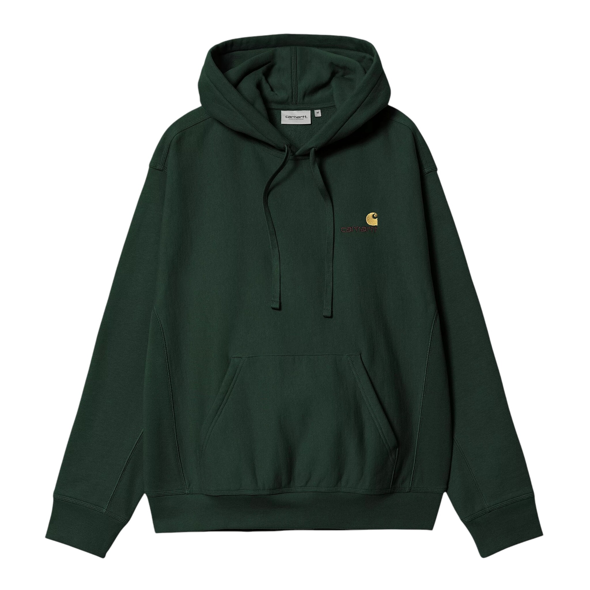 Carhartt WIP Hooded American Script Sweat - Conifer