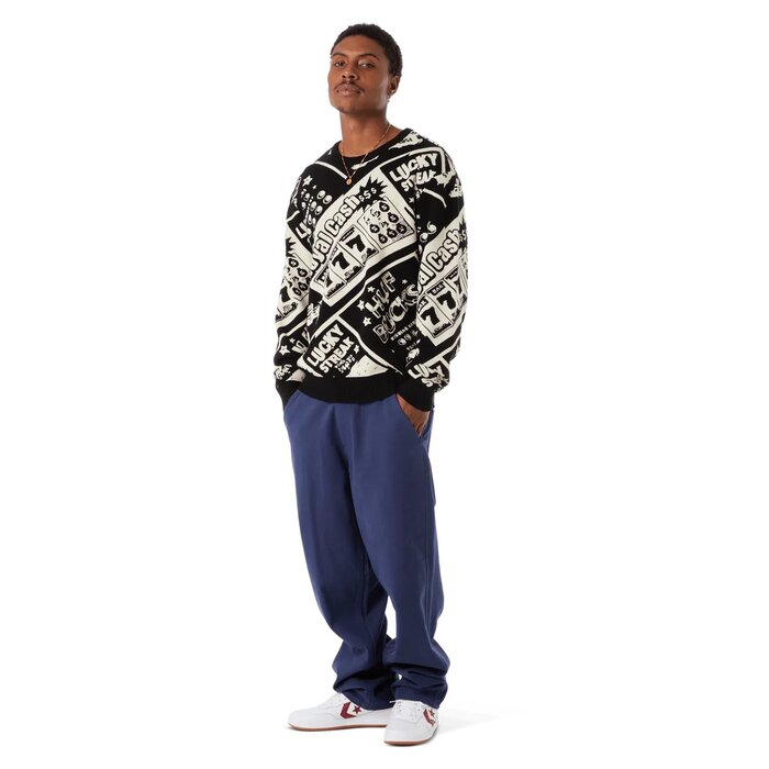 Huf Lucky Crewneck Sweater - Black